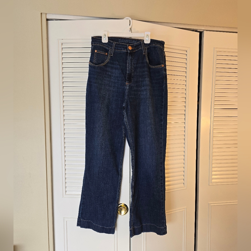 Stretchy jeans wide-straight leg, 8-10 - only until 06/10